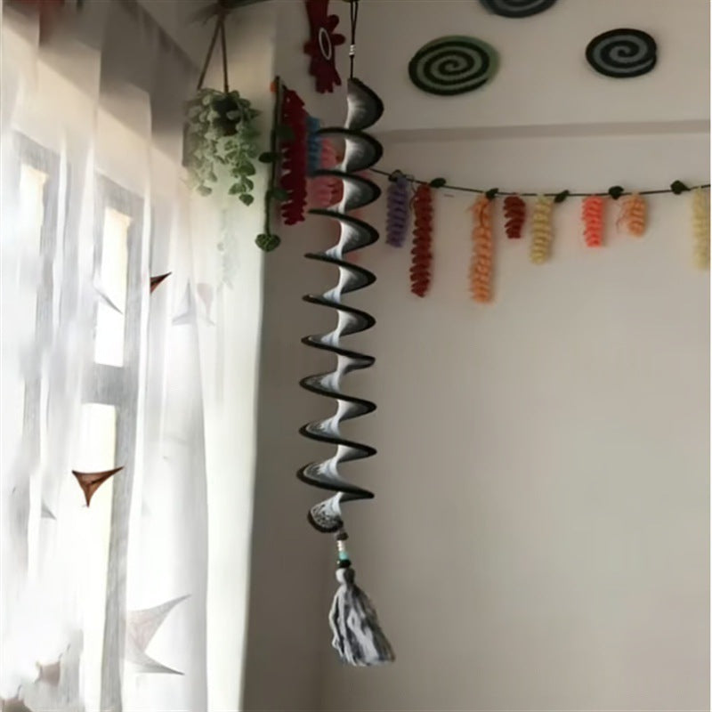 Handmade Crochet Wind Spinner