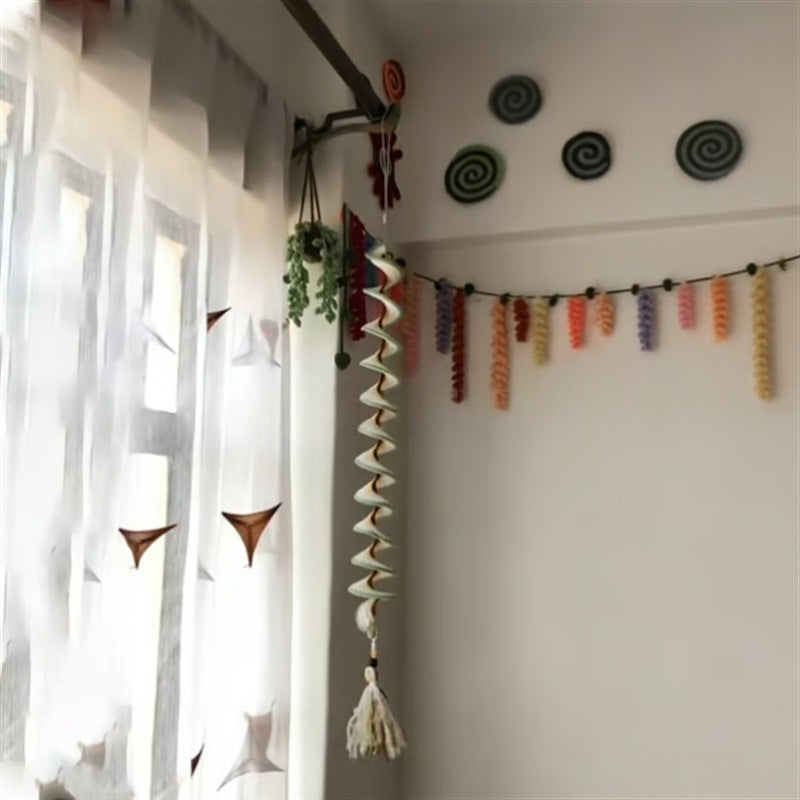 Handmade Crochet Wind Spinner