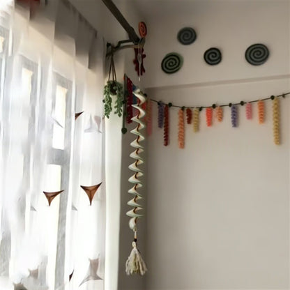 Handmade Crochet Wind Spinner