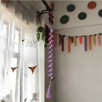 Handmade Crochet Wind Spinner
