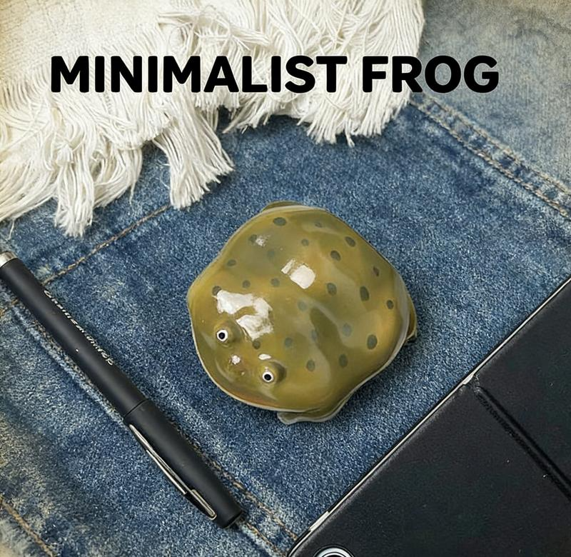 🐸 Funny & Quirky Ugly Frog Handmade Earphone Case - High-end Niche Protective Cover