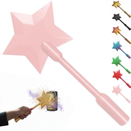 ✨ Magic Star Payment Wand - Rainbow Contactless Card Holder 🦄