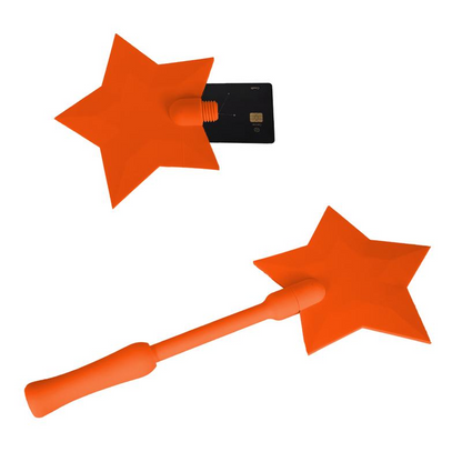 ✨ Magic Star Payment Wand - Rainbow Contactless Card Holder 🦄